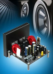 Zetex D类放大器参考设计 为亚低音扬声器创下性能、功率及成本新标杆