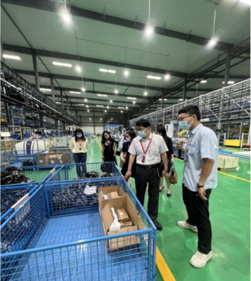 访企拓岗促就业，深化合作促发展——学院党委副书记谢玲随学校发展规划处走访白云电器设备股份与集成电路设计企业